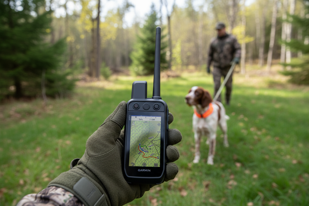 Outdoor background for Garmin Alpha 300